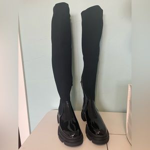 Over the knee boots